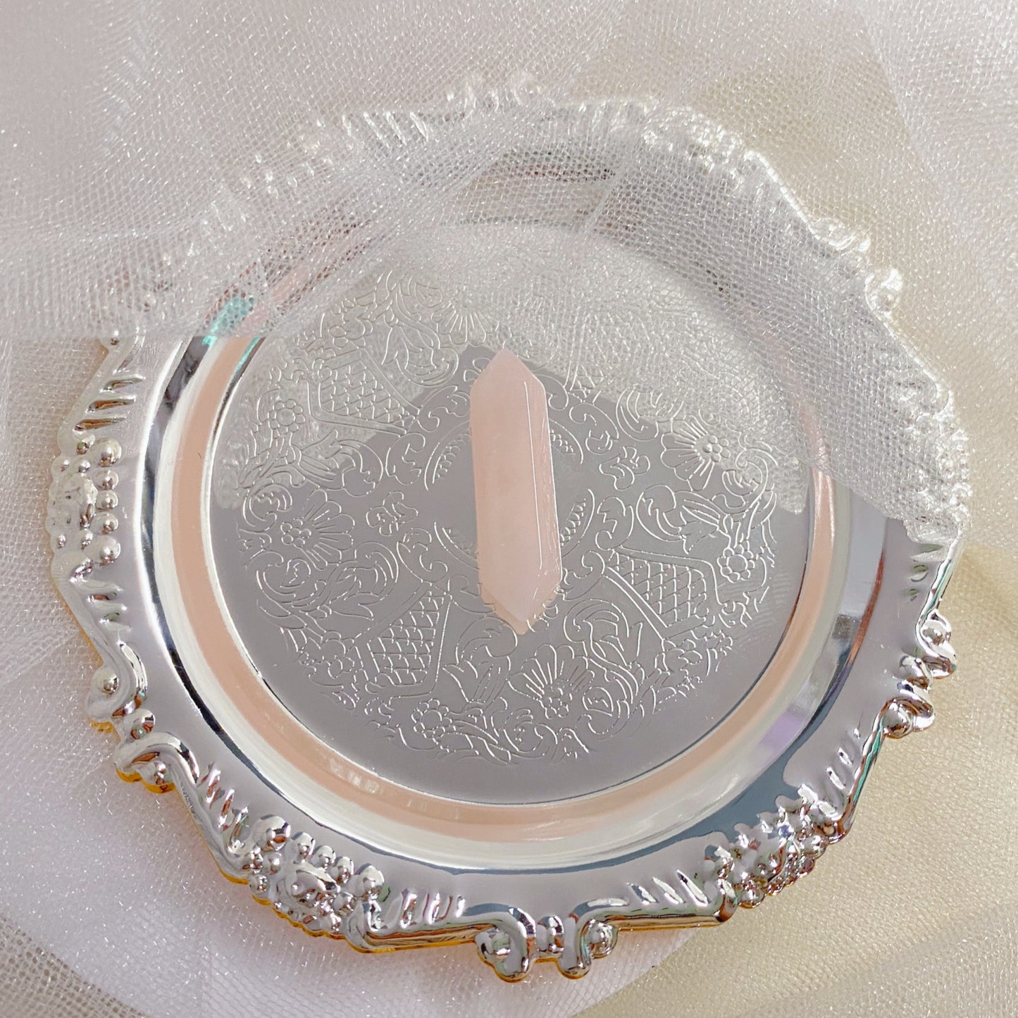 Crystal Energy Tower – Mini Hexagonal Gemstone Decor