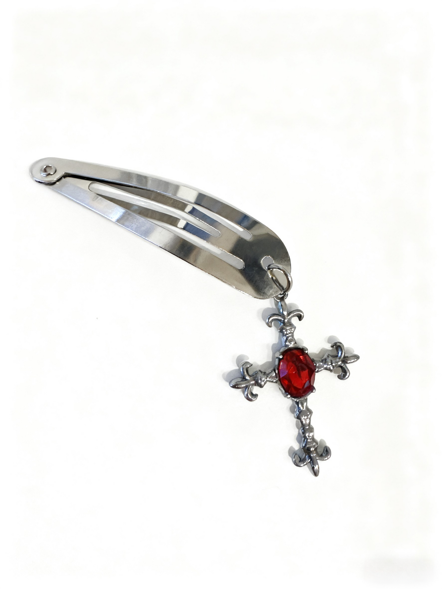 Gothic Metal Hair Clip Set – Vintage Cross, Snake & Star Hair Accessories for Women