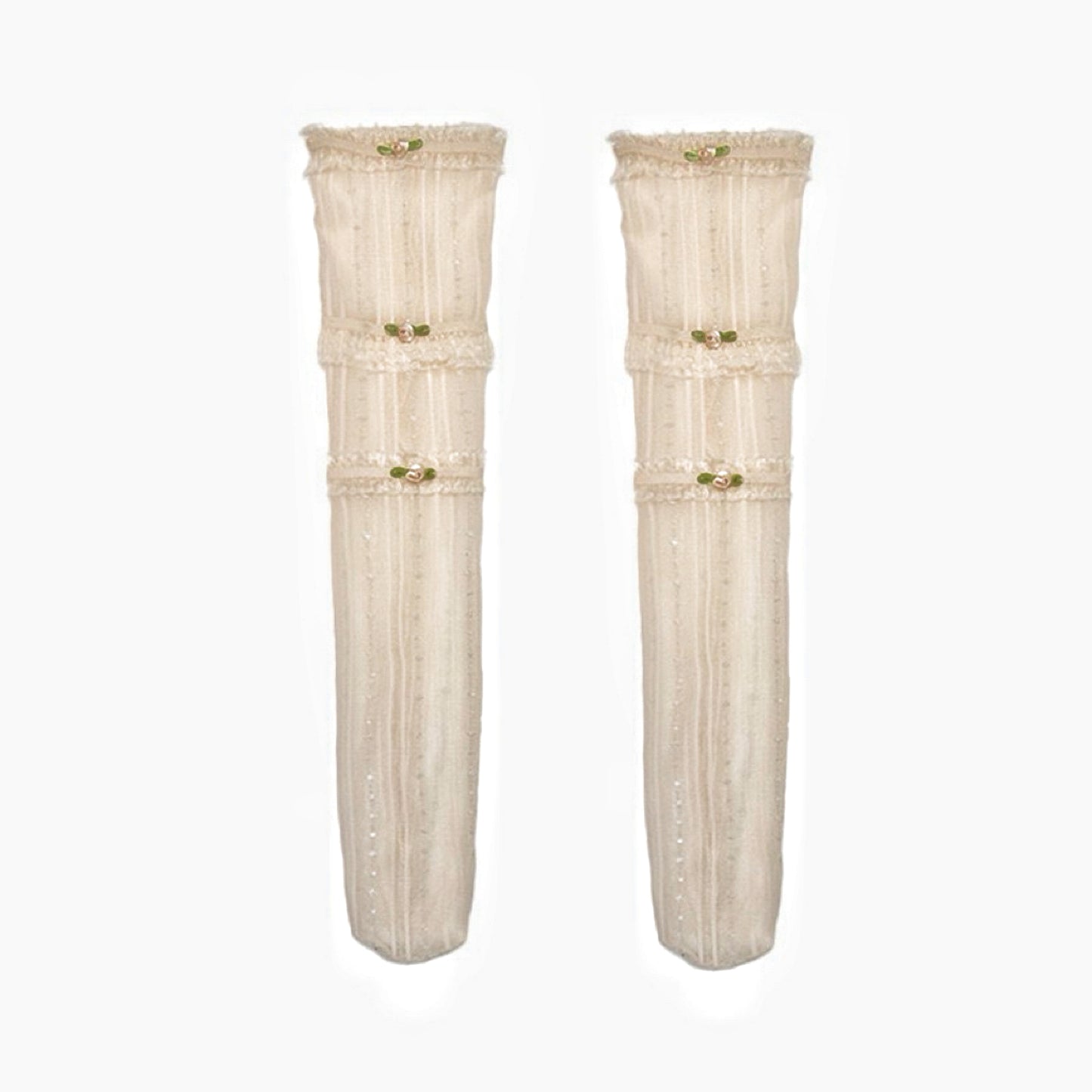 Fleurmist – Lolita Mesh Mid-Calf Socks