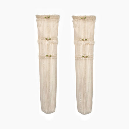 Fleurmist – Lolita Mesh Mid-Calf Socks