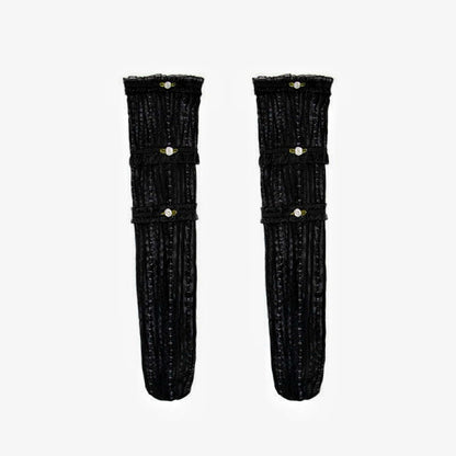 Fleurmist – Lolita Mesh Mid-Calf Socks